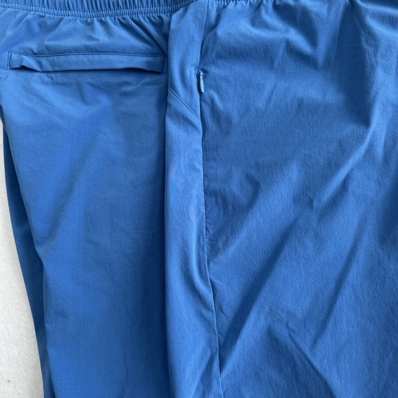 Rhône Shorts Mens Large 6 inch Blue Fletch Swim Lined Zip Pocket Vacation Beach - Picture 8 of 8